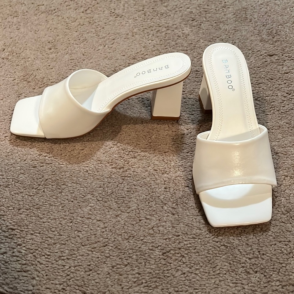 White heels